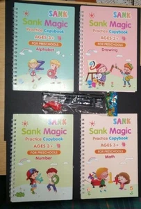 Magic Practice Copybook, wiederverwendbares Kalligraphie Kopierbuch Suchbuch für Vorschule - Bild 1 von 1