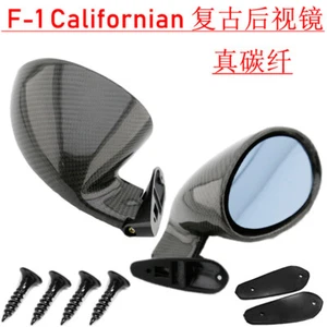 1 Pair Carbon Fiber F1 Style Side Wing Rear View Mirror Fit For Car Truck - Bild 1 von 7