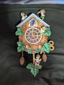 Orologio Enesco Piccolo Mondo della Musica Osservatori Orologio Multiazione Topi Testato 1990  - Foto 1 di 22