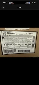 Philips 32150-5 Metalldampflampe Glühbirne MH1000/U/BT37 BT-37 1000W Gehäuse mit 6 - Bild 1 von 3