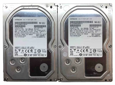 LOT OF 2 | HGST Ultrastar 3TB | 7.2K 64MB SATA-III 3.5" HDD | HUA723030ALA640 - Image 1 of 4