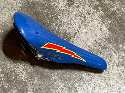 MONZA Lightning BMX Seat Blue  Old School Display BMX Kuwahara Elina Replica - Image 1 of 4