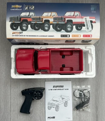 FMS FCX18 Chevrolet K10 Cheyenne 10 RTR 1/18 Scale RC Truck RTR Slightly Used T1 - Image 1 of 4