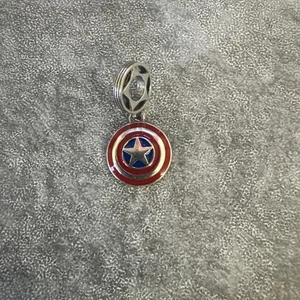 Pandora Captain America Shield Charm - Picture 1 of 4