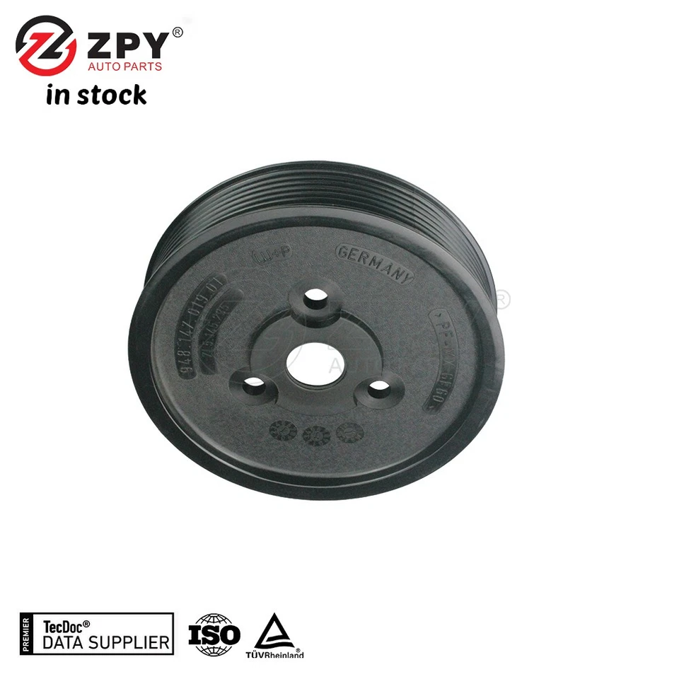 ZPY New Power Steering Pump Pulley For Porsche Panamera Cayenne 948 147 019 01 - Image 1 of 4