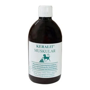 Keralit Ergänzungsfuttermittel Muskular für gesunde Muskulatur bei Pferden 500ml - Bild 1 von 4