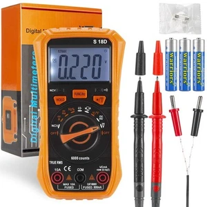 Digital Multimeter Tester, Electrical Voltmeter Tester, Volt Multi Meter, Car... - Picture 1 of 7