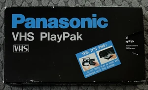 Panasonic VHS PlayPak VHS-C to VHS VCR Converter Adapter VYMW0009-Camcorder-Tape - Picture 1 of 3