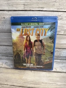 The Lost City (Blu-ray) New Sealed Sandra Bullock Channing Tatum Ships Free - Imagen 1 de 4