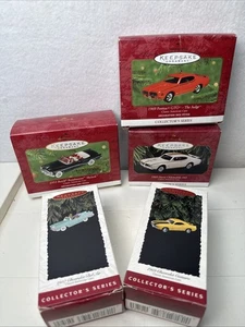 Hallmark “Keepsake Ornaments”   All Car series  Lot Of 5 - Picture 1 of 5
