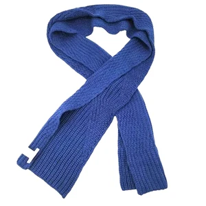 Rebecca Minkoff Women's Traveling Rib Scarf in Night Blue One Size $58 - Picture 1 of 5