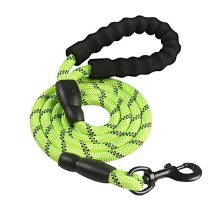 Hundeleine Haustierleine reflektierend Nylon 1.5 m Leine Hunde Spazieren gehen - Picture 1 of 5