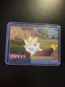 Togepi In Trouble Holo Foil Topps Pikachu's Vacation #45 Pokemon Nintendo - Picture 1 of 13