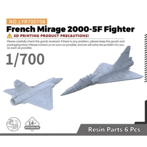 Kit Modelo Militar Yao's Studio LYR700708 1/700 French Mirage 2000-5F Fighter - Imagen 1 de 4