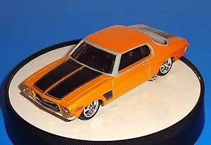 Hot Wheels 1 Loose Boulevard Set Vehicle '73 Holden Manaro GTS Mtflk Orange - Picture 1 of 2