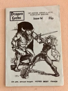 Fanzine DragonLords del Reino Unido Edición #14 Dungeons & Dragons D&D Dragon Lords - Imagen 1 de 1