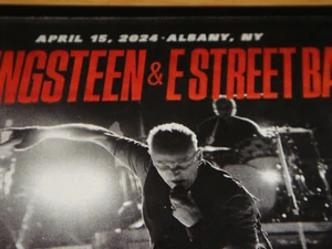 Bruce Springsteen LIVE 4/15/2024 ALBANY New York ADAM RAISED A CAIN debut3CD New - Picture 1 of 8