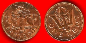 BARBADE . BARBADOS . 1 CENT 1976 . SUPERBE + - Picture 1 of 1