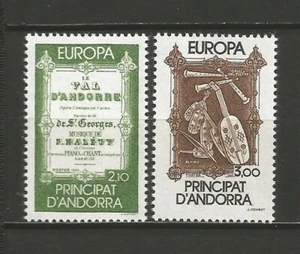 EUROPA CEPT 1985 Andorra Französisch 2 postfrische Marken MNH /TR1729 - Bild 1 von 1