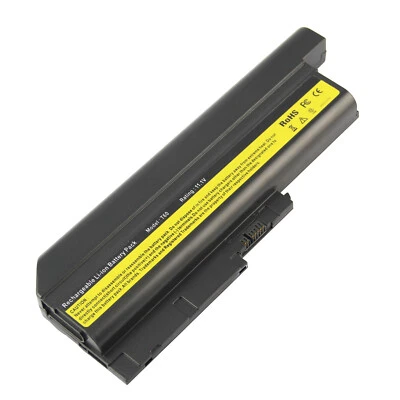 6 Cells Battery For IBM T60 Lenovo ThinkPad T500 R500 R60 T61 T61Q W500 SL300 - Image 1 of 4