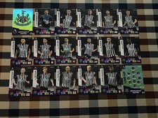 PANINI ADRENALYN XL PREMIER LEAGUE 2020/21 TEAM SET OF ALL 18 NEWCASTLE UNITED