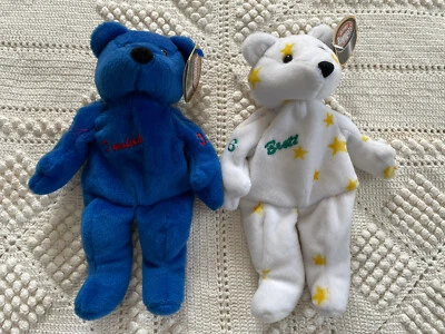 Salvinos Bammers Dominik Hasek And Brett Hull Hockey Stuffed Beanbag - Image 1 of 4