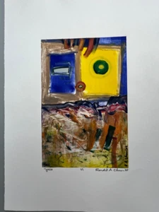"YEII" Ronald A. Chee, Navajo Dineh, Southwest Native American Artist 11"x15" - Picture 1 of 6