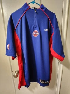 Authentisches Vintange Logo Reebok Detroit Kolben Schießen Warmup Herren Größe XL - Bild 1 von 4