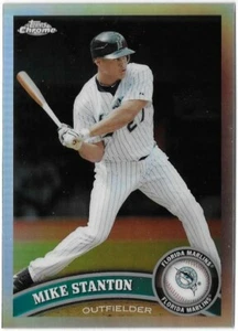 Giancarlos Mike Stanton Rookie RC Baseball Card New York Yankees - Picture 1 of 4