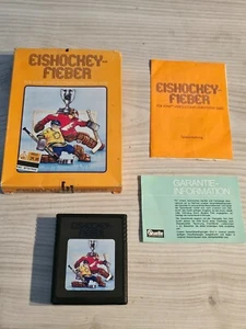 Atari 2600 Game Ice Hockey Fever with Instruction and Original Packaging 80s Collection - Picture 1 of 15