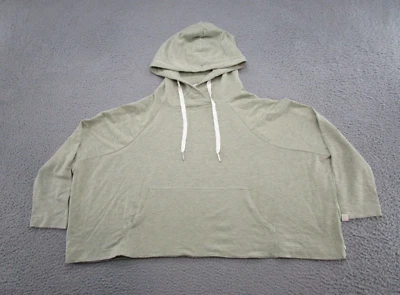 Scotch & Soda Madison Scotch Sunrise Shake Green Cropped Oversized Hoodie SZ XS - Image 1 of 4