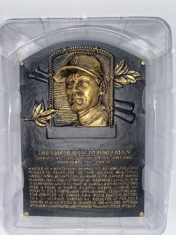Trevor Hoffman Lifeproof Plaque Baseball HOF San Diego Padres 2018 U of A MX7 Cover