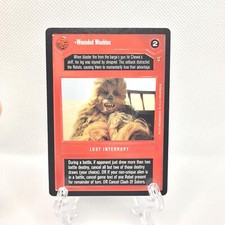 Star Wars CCG Jabbas Palace Limited Black Border BB Dark Side DS Wounded Wookie