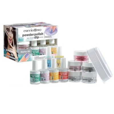 CUCCIO Pro Powder Polish Dip Nail Color Dipping Starter Kit NO GERUCH / NO UV - Bild 1 von 3