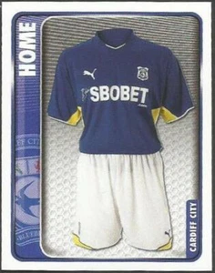 PANINI CHAMPIONSHIP 2010- #049-CARDIFF CITY HOME KIT - Picture 1 of 1