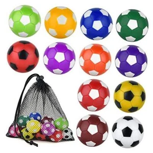 12 Pieces 36mm Foosball Balls Table Football Soccer 12 mixed colors - Picture 1 of 8