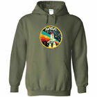 NASA Vintage Logo Hoodie Space Shuttle Astronaut Vintage Retro Sweatshirt Mars
