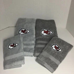 Kansas City Chiefs Hand Towel / Washcloth Set - Picture 1 of 3