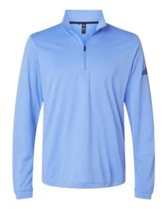 Adidas Lightweight Quarter-Zip Pullover A401 S-4XL 10 Colors - Picture 1 of 54