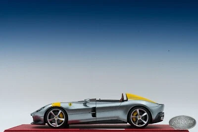 1/18 BBR FERRARI MONZA SP1 Plata 🤝TAMBIÉN ABIERTO PARA INTERCAMBIOS🤝 Foto 1 de 4