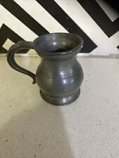 Antique Pewter 1/3 Gill Pewter Drink Measure