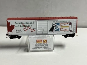 MICRO TRENI 07700163 077 00 163 NEWFOUNDLAND LABRADOR CANADA 50' SD BOX N - Foto 1 di 5