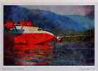 450084 Martin Mars World War II Port Alberni BC Limited Edition Watercolour Pri