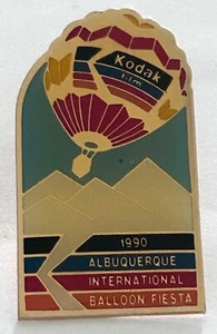 Vintage 1990 Kodak Film Albuquerque International Balloon Fiesta Lapel Pin - Picture 1 of 3