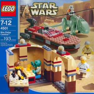 Raro giocattolo bambini adulti completo LEGO STAR WARS MOS EISLEY CANTINA 4501 età 7-12 - Foto 1 di 11