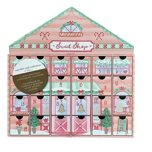 Cupcakes & Cashmere Christmas Advent Calendar 24 Countdown Drawers Refillable - Picture 1 of 13
