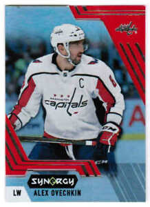 20/21 2020 UD SYNERGY HOCKEY BASE/LEGEND RED PARALLEL WITH CODE 1-75 U-Pick List