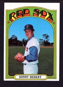 1972 Topps #290 Sonny Siebert - Boston Red Sox - ID060