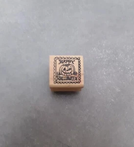 Happy Halloween Rubber Stamp  Imaginations! - Picture 1 of 6