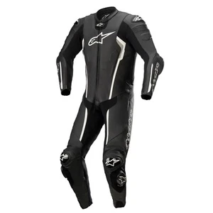 Alpinestars Missile V2 1tlg. Motorradlederkombi Herren (schwarz/weiß) Gr: 50 - Bild 1 von 2